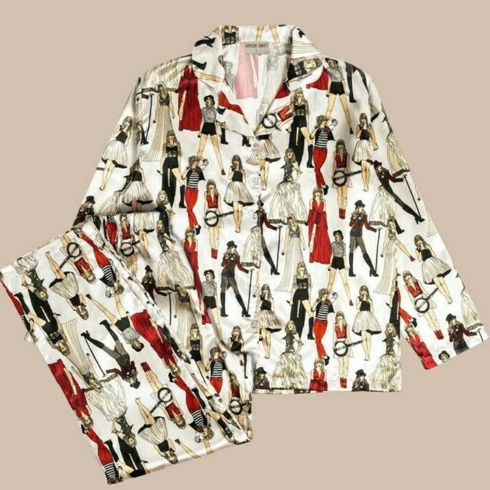 Taylor Swift RED ERA TAYLORS VERSION pajama set